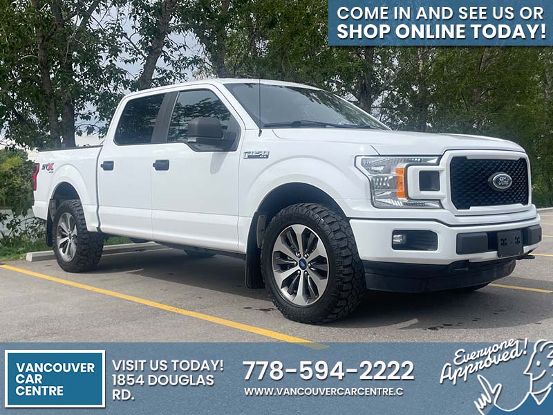 Used Crew Cab 2019 Ford F-150 White for sale in Vancouver