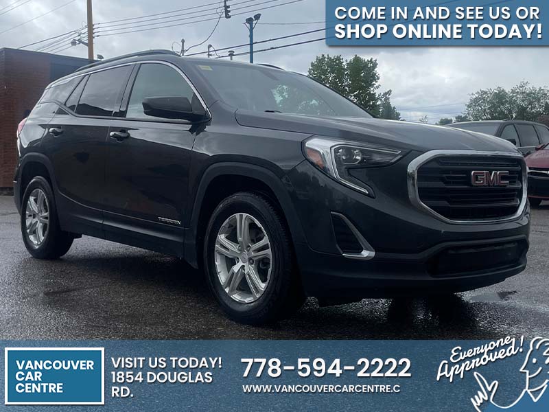 Used SUV 2019 GMC Terrain Gray for sale in Vancouver