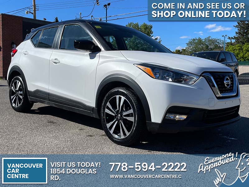 Used SUV 2019 Nissan Kicks White** for sale in Vancouver