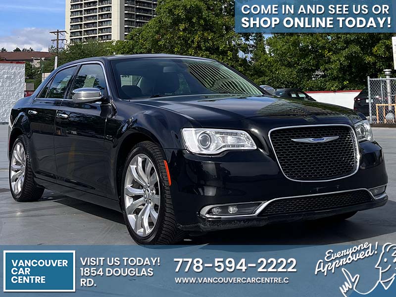 Used Sedan 2018 Chrysler 300 Black for sale in Vancouver