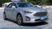 Used Sedan 2019 Ford Fusion Hybrid Silver for sale in Vancouver