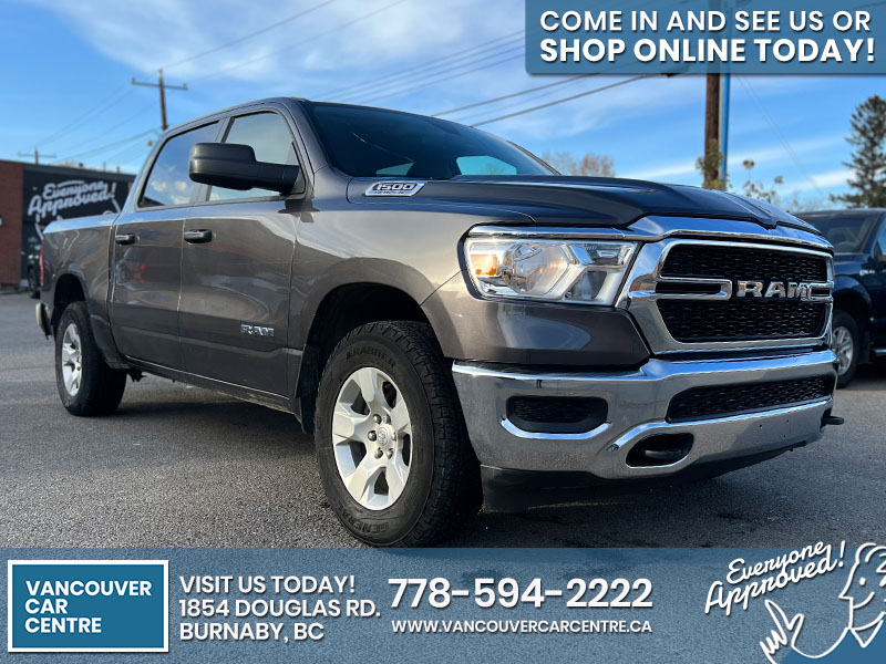 Used Crew Cab 2020 Ram 1500 Grey for sale in Vancouver