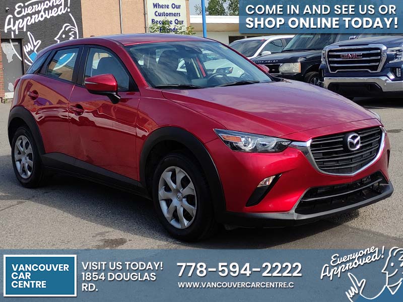 Used SUV 2020 Mazda CX-3 Red for sale in Vancouver