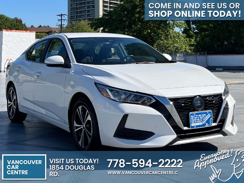 Used Sedan 2022 Nissan Sentra White for sale in Vancouver