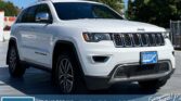 Used SUV 2019 Jeep Grand Cherokee White for sale in Vancouver