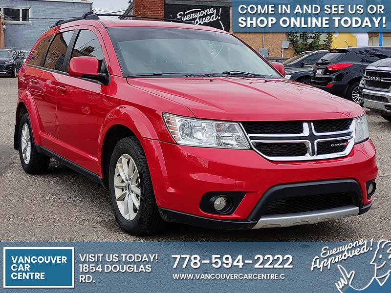 Used SUV 2019 Dodge Journey Red for sale in Vancouver