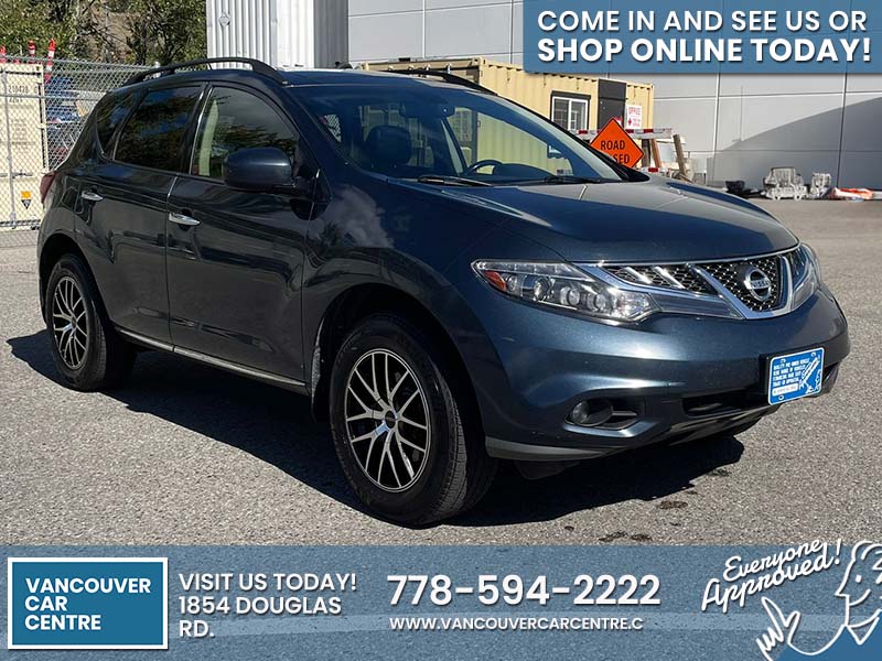 Used SUV 2012 Nissan Murano Blue for sale in Vancouver