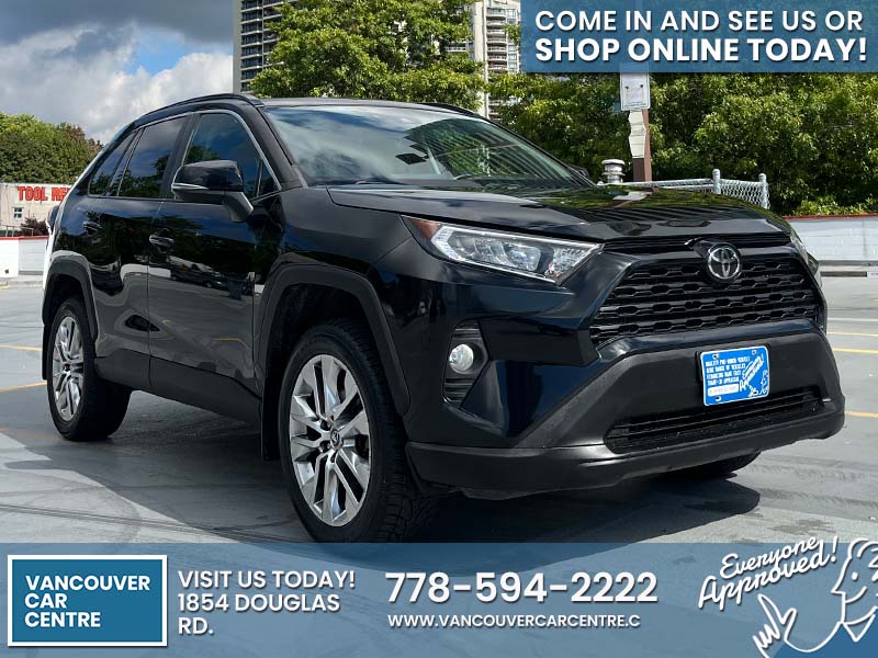 Used SUV 2019 Toyota RAV4 Black for sale in Vancouver