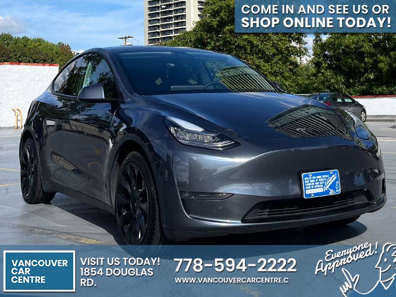 Used Sedan 2020 Tesla Model Y Gray ** for sale in Vancouver