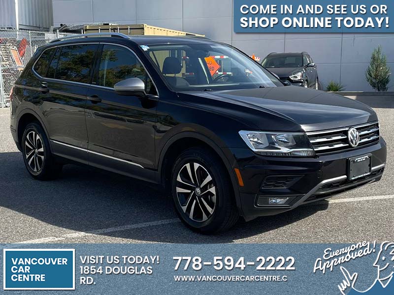 Used SUV 2021 Volkswagen Tiguan Black ** for sale in Vancouver