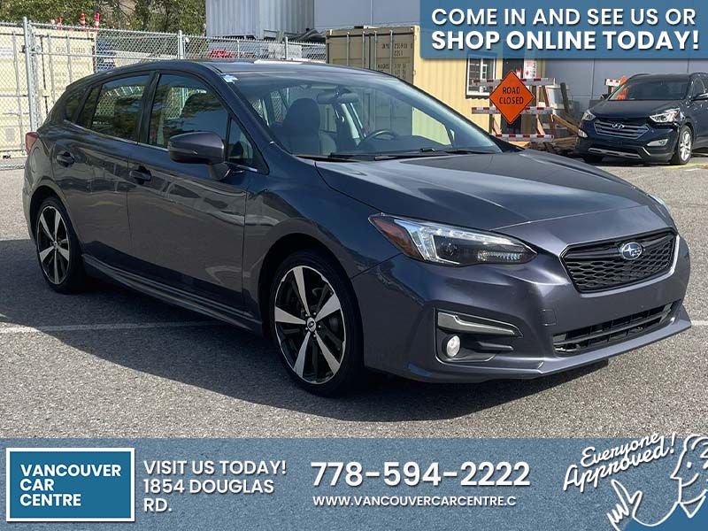 Used Hatchback 2017 Subaru Impreza Gray for sale in Vancouver