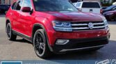 Used SUV 2019 Volkswagen Atlas Red for sale in Vancouver