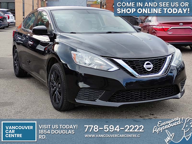 Used Sedan 2019 Nissan Sentra Black for sale in Vancouver