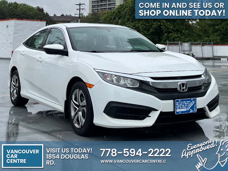 Used Sedan 2018 Honda Civic Sedan White for sale in Vancouver