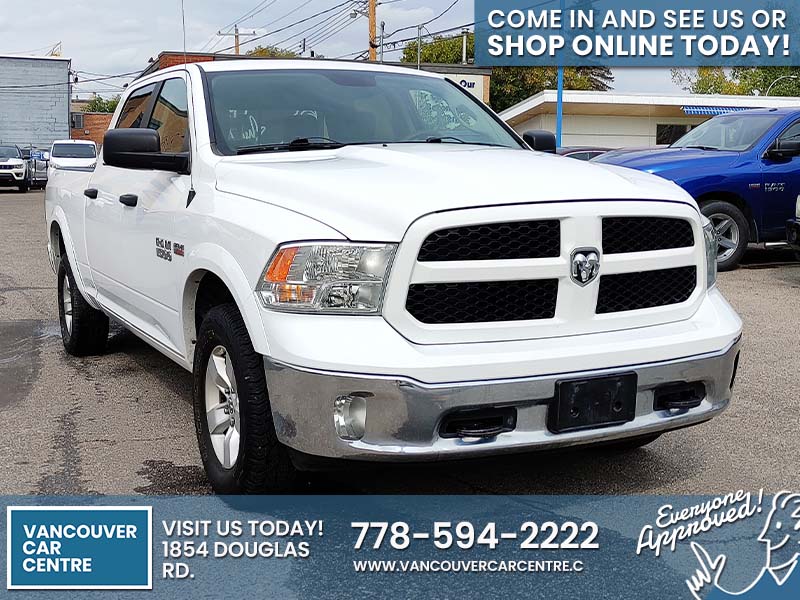 Used Crew Cab 2017 Ram 1500 White for sale in Vancouver