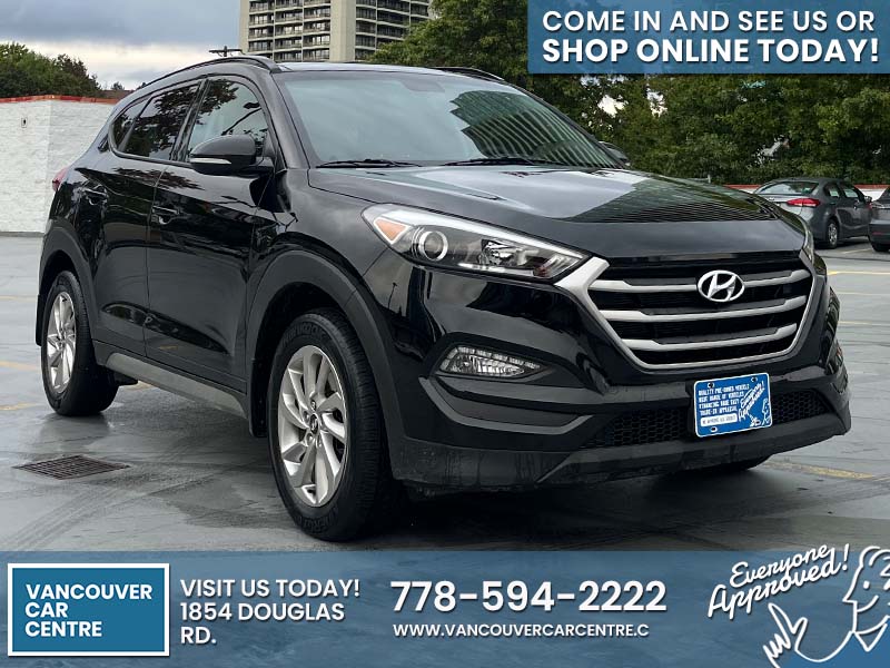 Used SUV 2017 Hyundai Tucson Black for sale in Vancouver