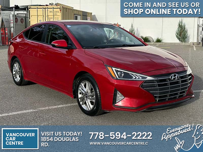 Used Sedan 2020 Hyundai Elantra Red ** for sale in Vancouver