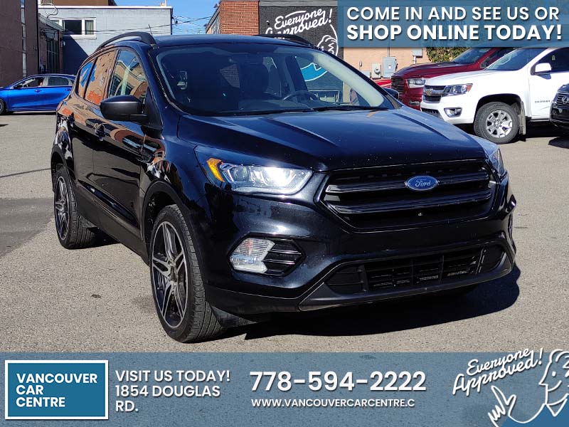 Used SUV 2019 Ford Escape Black for sale in Vancouver