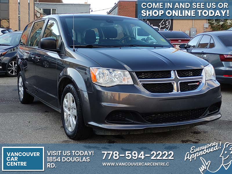 Used Van 2019 Dodge Grand Caravan Gray for sale in Vancouver