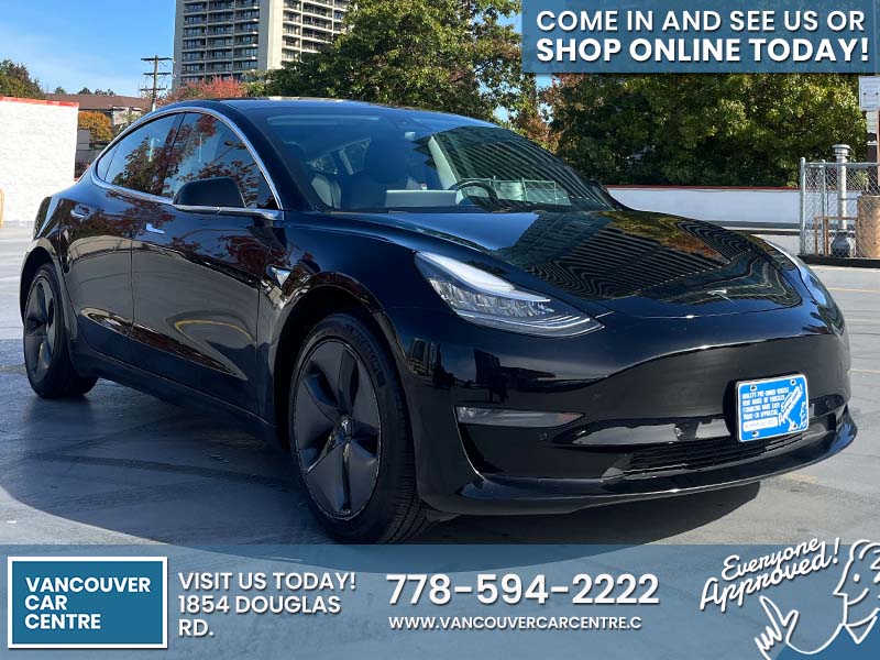 Used Sedan 2019 Tesla Model 3 Black for sale in Vancouver