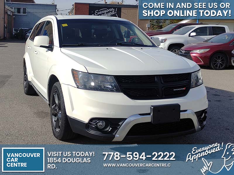 Used SUV 2018 Dodge Journey White for sale in Vancouver