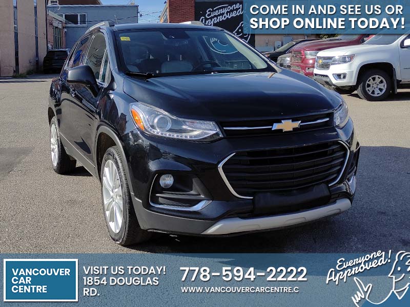 Used SUV 2018 Chevrolet Trax Black for sale in Vancouver