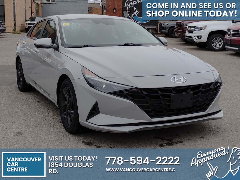 Used Sedan 2021 Hyundai Elantra Gray for sale in Vancouver