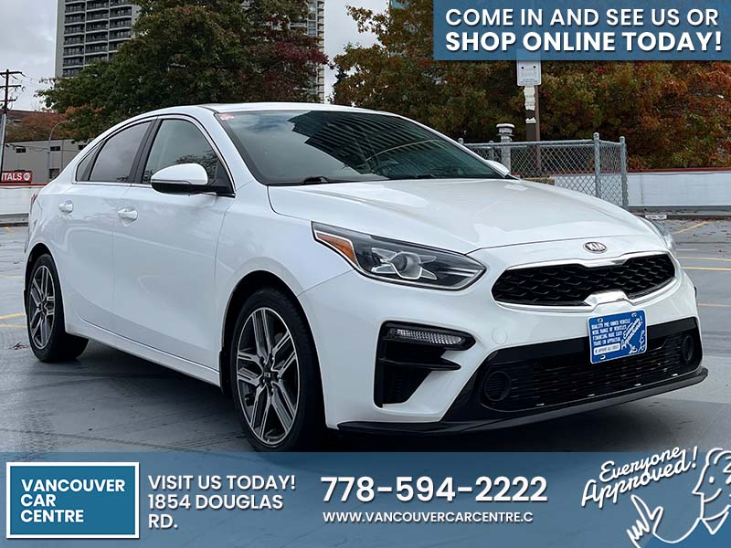 Used Sedan 2020 Kia Forte White for sale in Vancouver