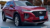 Used SUV 2019 Hyundai Santa Fe Red for sale in Vancouver