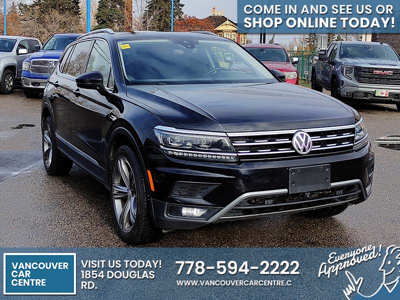 Used SUV 2018 Volkswagen Tiguan Black ** for sale in Vancouver