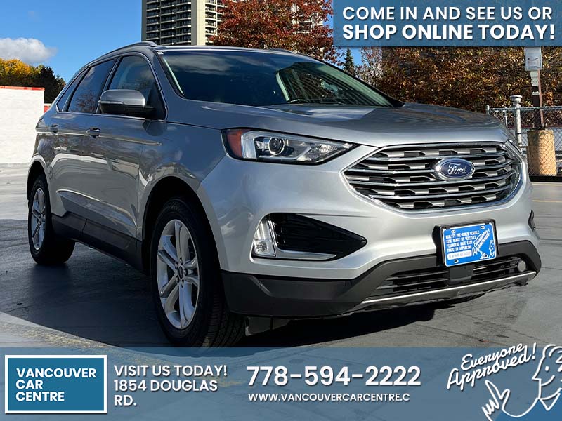 Used SUV 2020 Ford Edge Silver for sale in Vancouver