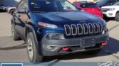 Used SUV 2018 Jeep Cherokee Blue for sale in Vancouver