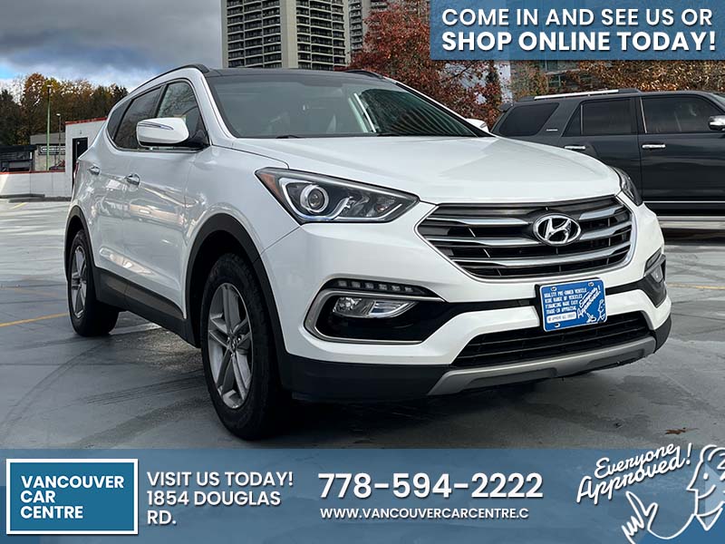 Used SUV 2018 Hyundai Santa Fe Sport Black for sale in Vancouver