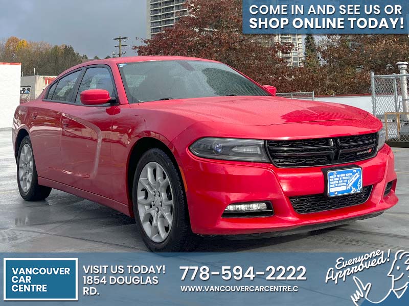 Used Sedan 2017 Dodge Charger Red for sale in Vancouver